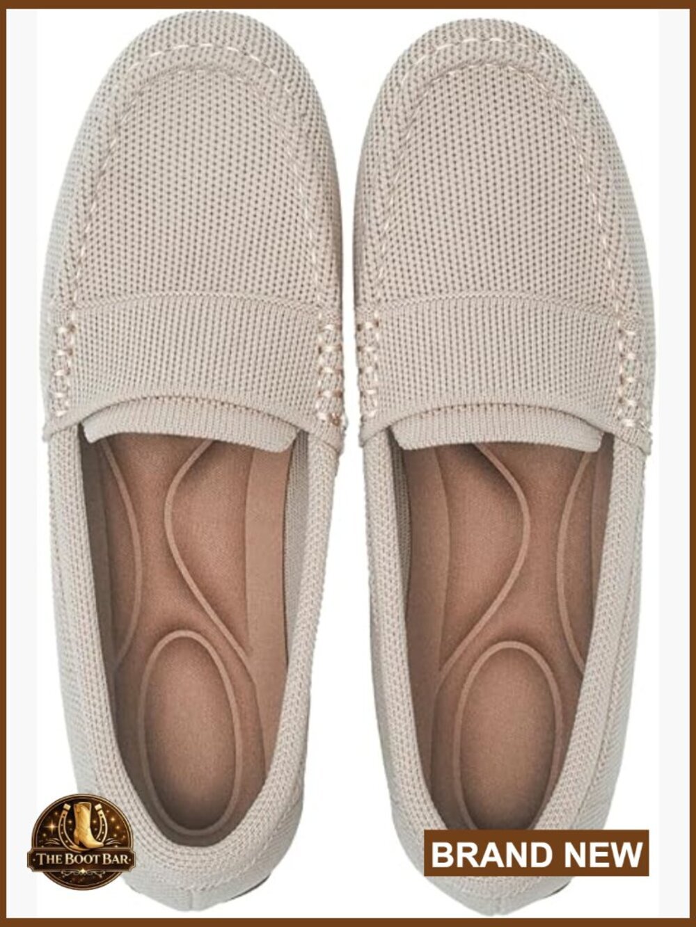 Women's Slip On Loafers - Round Toe Flat Shoes Comfort